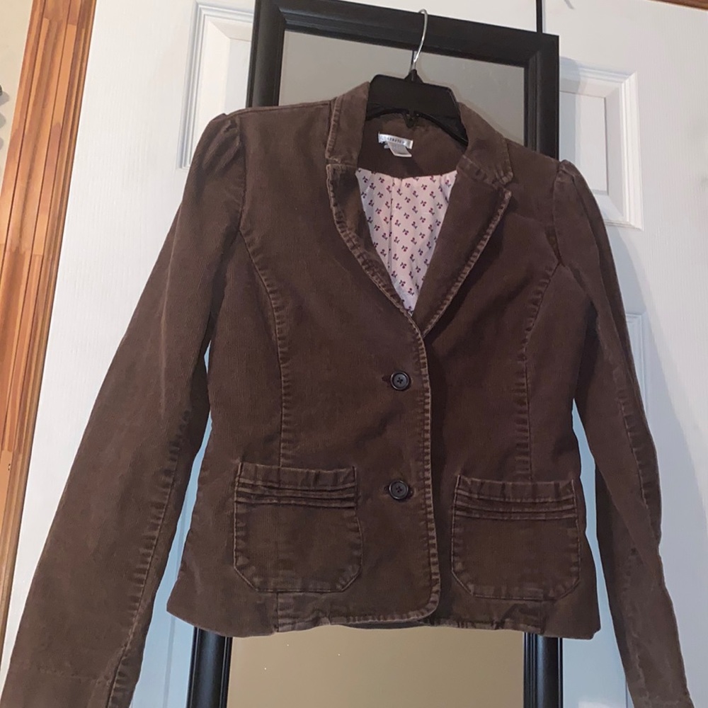 Old Navy S corduroy lined jacket